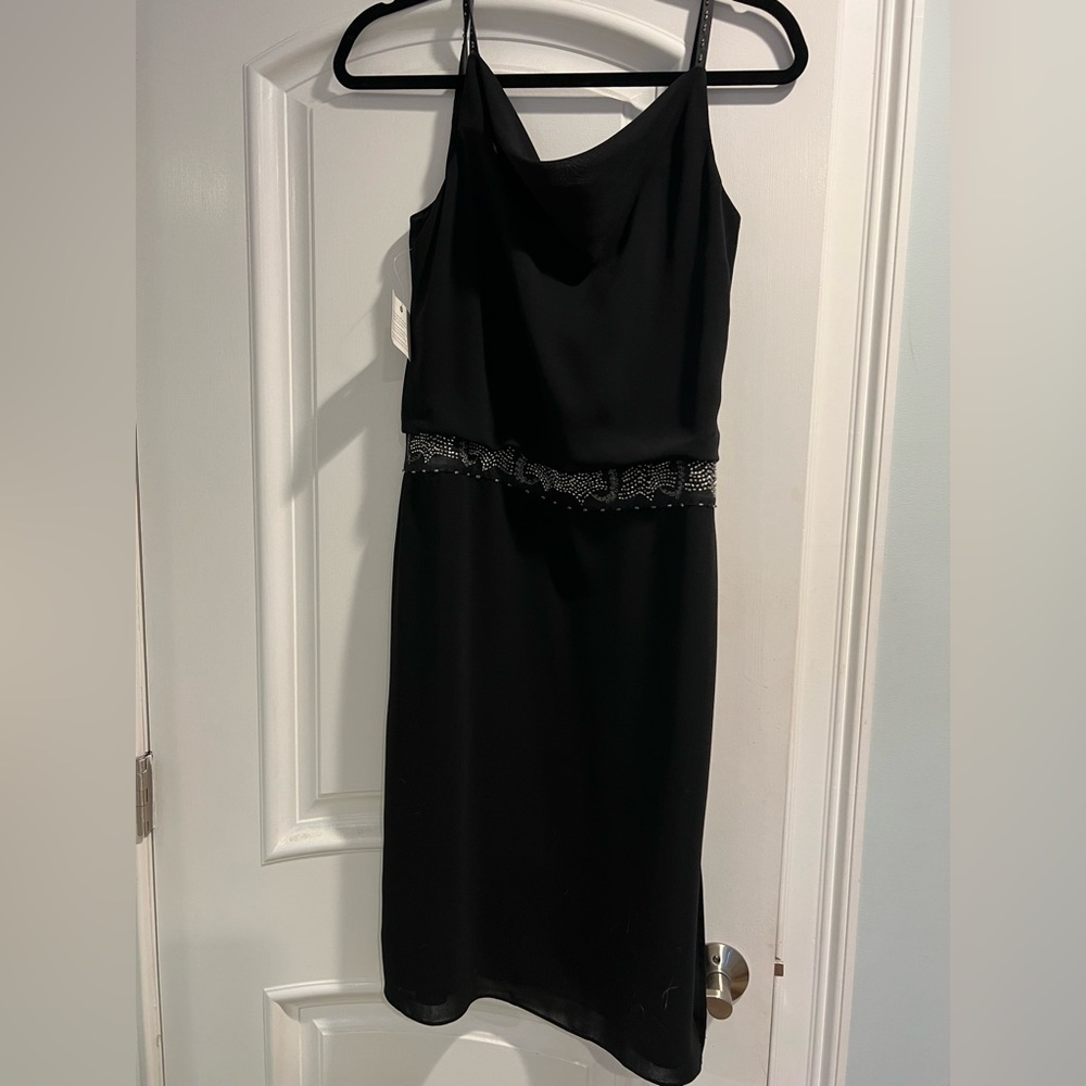 Ann Taylor Loft black dress size 6 NWT